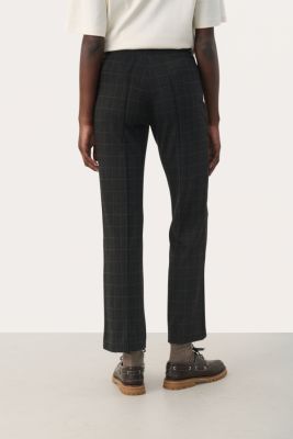 Part Two Naisten Housut, PONTASPW PA Grey Check