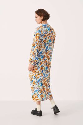Part Two Naisten Mekko, AD-SHIRA DRESS Oranssi Kuosi