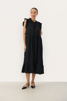 Part Two Naisten Mekko, GIMALINA LONG DRESS Black
