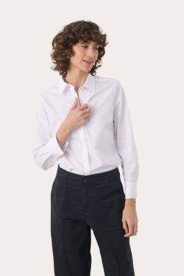 Part Two naisten paitapusero, NIMINIPW SHIRT Bright White