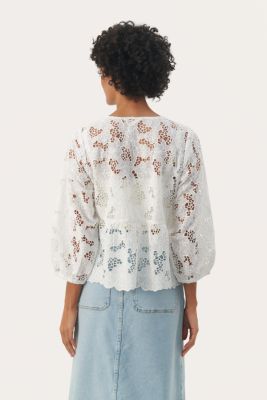Part Two naisten pusero, ANIDAS BLOUSE Valkoinen