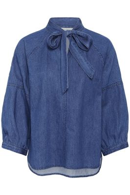 Part Two naisten pusero, SASSIPW SH Medium Dark Blue Den