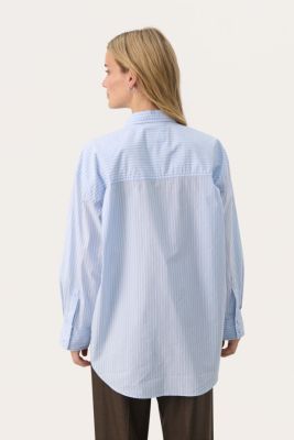Part Two naisten pusero, SAVANNAPW SHIRT Blue Stripe