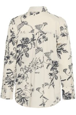 Part Two naisten pusero, SVEJA BLOUSE Dark Navy Botanical