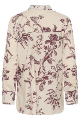 Part Two naisten pusero, SVEJA BLOUSE Tawny Port Botanical