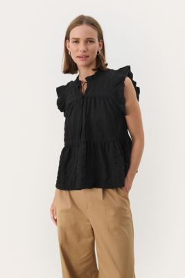 Part Two Naisten Toppi, GIMALINE TOP Black
