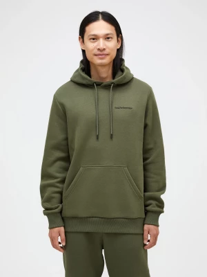 Peak Performance miesten huppari, M ORIGINAL SMALL LOGO HOOD Vihreä