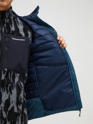 Peak Performance miesten kevytuntuvatakki,  M FROST DOWN HOOD JACKET Petroolinsininen