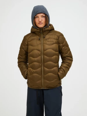 Peak Performance Naisten Kevytuntuvatakki, W Helium Down Hood Jacket Armeijanvihreä