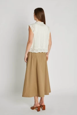 Philosophy Blues Original naisten hame, KADINA SKIRT Khaki