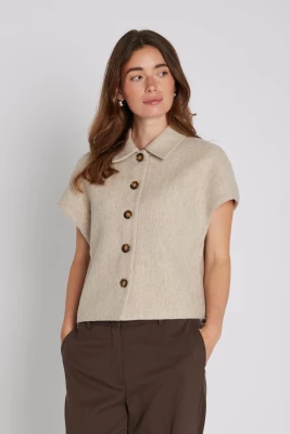 Philosophy Blues Original naisten liivi, TONA WAIST COAT Vaalea Beige