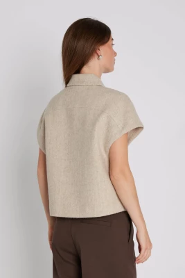 Philosophy Blues Original naisten liivi, TONA WAIST COAT Vaalea Beige