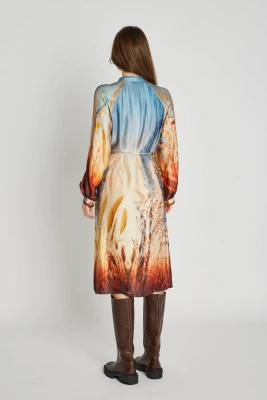 Philosophy Blues Original naisten mekko, CANNON DRESS Monivärinen Kuosi