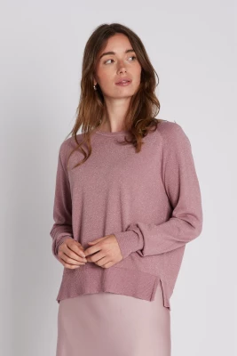 Philosophy Blues Original naisten neulepusero, BEKKA KNIT SWEATER Vaaleanpunainen