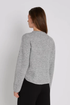 Philosophy Blues Original naisten neulepusero, TORNA KNIT Vaaleanharmaa