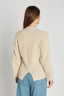 Philosophy Blues Original naisten neuletakki, IDEA KNIT SWEATER Luonnonvalkoinen