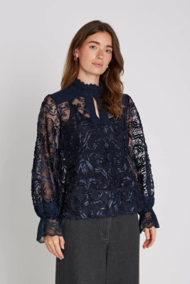 Philosophy Blues Original naisten pusero, ROYAL BLOUSE Tummansininen