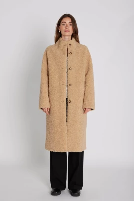 Philosophy Blues Original naisten takki, TEDDO JACKET Beige