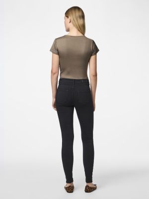 Pieces Housut, Skin Wear Jeggings Black Black