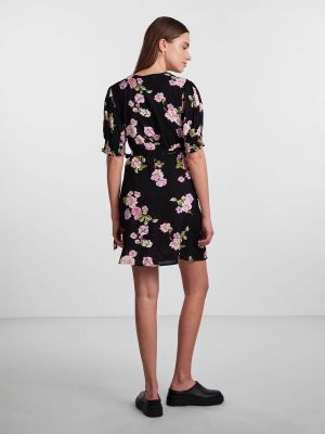 Pieces mekko, PCTALA 2/4 WRAP DRESS Musta Kuosi