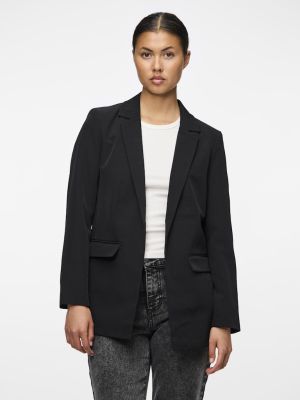 Pieces naisten bleiseri, PCBOZZY LS LOOSE BLAZER  Black