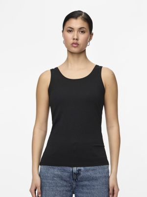 Pieces Naisten Toppi PCSIRENE TANK TOP Black