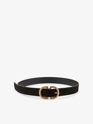 Pieces Naisten Vyö PCJUVA SUEDE JEANS BELT Black