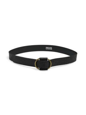 Pieces naisten vyö, PCPILJA LEATHER JEANS BELT FC Black