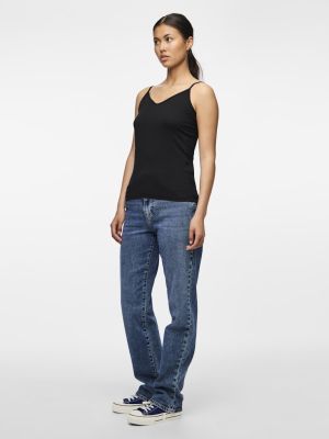 Pieces toppi, PCSIRENE SINGLET  Black