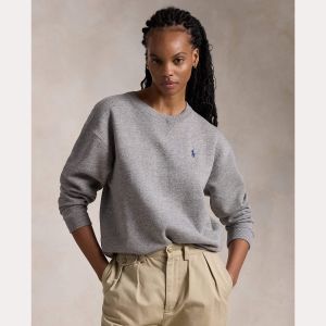 Polo Ralph Lauren colege, LS SWETAHIRT Vaaleanharmaa