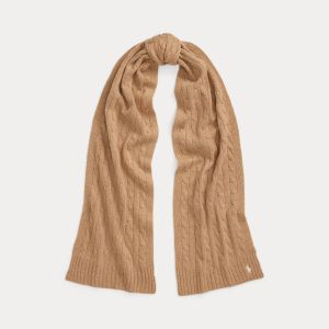Polo Ralph Lauren huivi, WL CSHMR CSF-SCARF-OBLONG Kameli