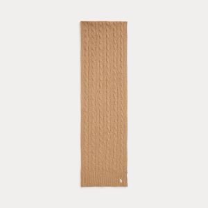 Polo Ralph Lauren huivi, WL CSHMR CSF-SCARF-OBLONG Kameli