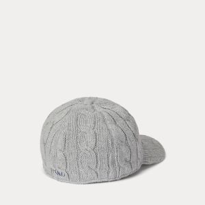 Polo Ralph Lauren lippis, CLSSC CBL HAT CAP Vaaleanharmaa