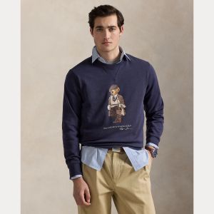 Polo Ralph Lauren miesten college, BEAR FLEECE PULLOVER Tummansininen