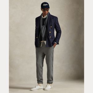 Polo Ralph Lauren miesten collegehousut, FLEECE PANT Keskiharmaa