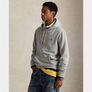 Polo Ralph Lauren miesten huppari, LONG PULL OVER HOODIE Keskiharmaa