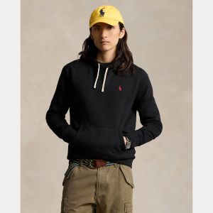 Polo Ralph Lauren miesten huppari, LONG PULL OVER HOODIE Musta
