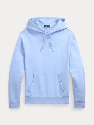 Polo Ralph Lauren miesten huppari, LOOPBACK FLEECE HOODIE Vaaleansininen