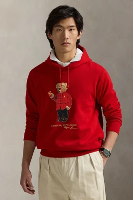 Polo Ralph Lauren Miesten Huppari, POLO BEAR HOODIE LUNAR NEW YEAR Punainen