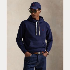 Polo Ralph Lauren miesten huppari, PULL OVER FLEECE HOODIE Tummansininen