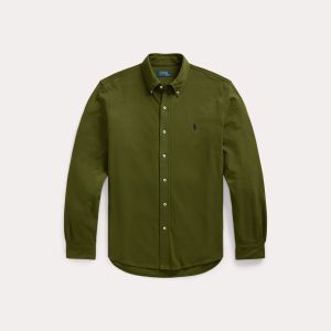 Polo Ralph Lauren Miesten Kauluspaita, FEATHERWEIGHT MESH SHIRT Vihreä