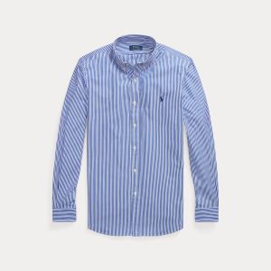Polo Ralph Lauren miesten kauluspaita, LONG SLEEVE-SPORT SHIRT Sininen