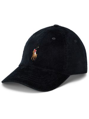 Polo Ralph Lauren miesten lippis, CORDUROY BALL CAP Musta