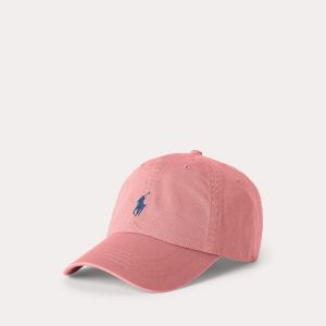 Polo Ralph Lauren miesten lippis, COTTON CHINO BALL CAP Vaaleanpunainen