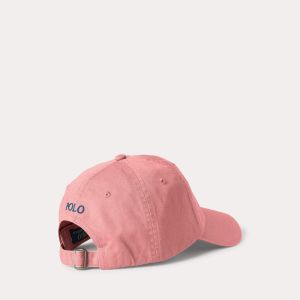 Polo Ralph Lauren miesten lippis, COTTON CHINO BALL CAP Vaaleanpunainen
