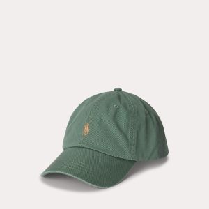Polo Ralph Lauren miesten lippis, COTTON CHINO BALL CAP Vihreä