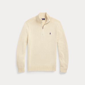 Polo Ralph Lauren miesten neule, COTTON HALF ZIP PULLOVER Kerma