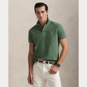 Polo Ralph Lauren miesten pikeepaita, POLO PIKEE CUSTOM SLIM Vihreä