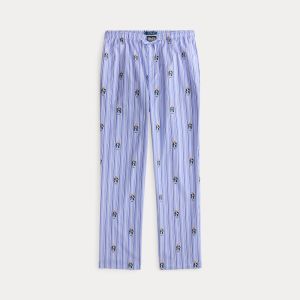Polo Ralph Lauren miesten pyjamahousut, PYJAMA PANT-PANT-SLEEP BOTTOM Sininen