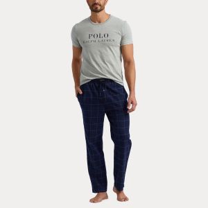 Polo Ralph Lauren miesten pyjamahousut, PYJAMA PANT-PANT-SLEEP BOTTOM Tummansininen